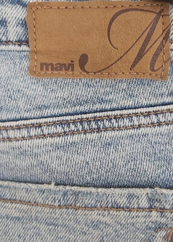 Mavi cok acik mavi Kadın Denim Pantolon - Görsel 2