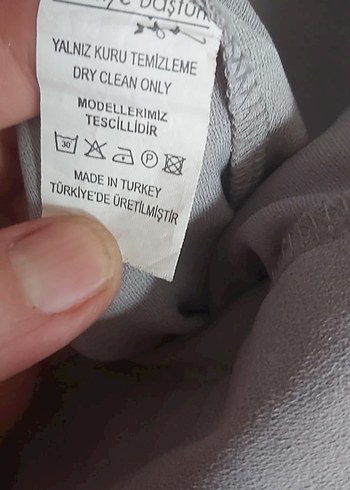 Bisiklet yaka Yaka, midi elbise - Görsel 7