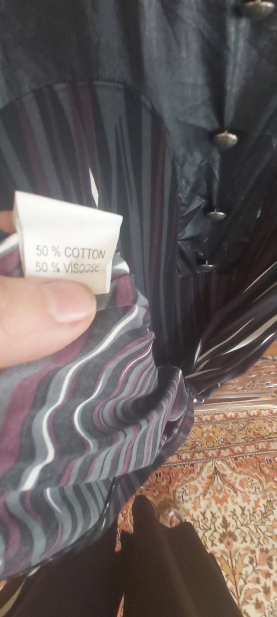 Bisiklet yaka Yaka, midi elbise - Görsel 5