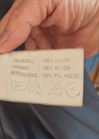 Erkek Mavi Midi Fermuarlı yağmurluk - Görsel 4