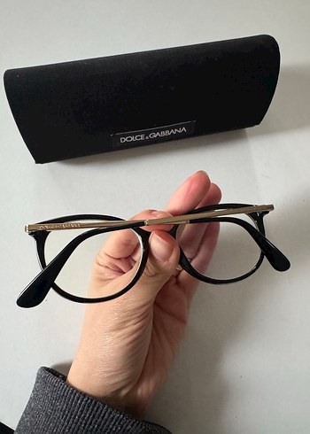 Siyah Parlak Dolce&Gabbana Kadın Gözlük - Görsel 3