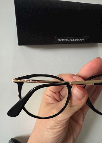 Siyah Parlak Dolce&Gabbana Kadın Gözlük - Görsel 4