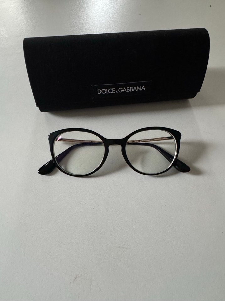 Siyah Parlak Dolce&Gabbana Kadın Gözlük - Görsel 2