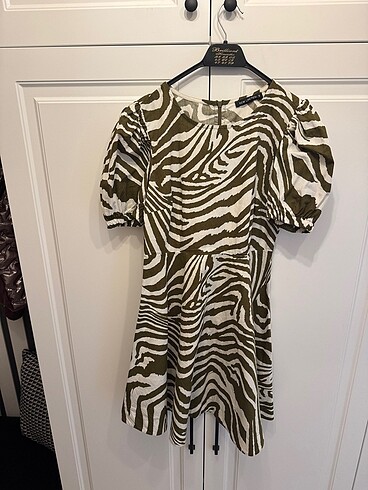 LC Waikiki Lcw zebra desenli elbise