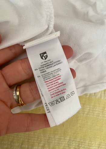 U.S Polo Assn. Us polo Beyaz Erkek Çocuk Polo Tişört