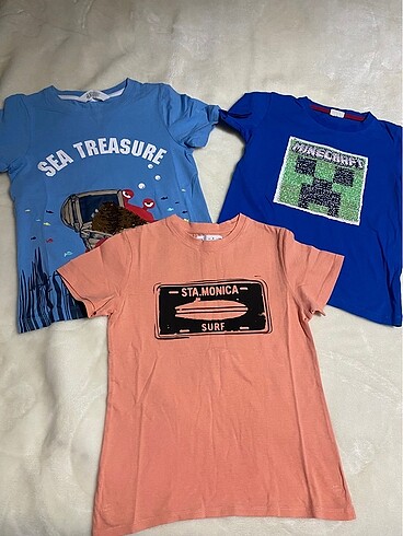 3 lü tshirt erkek çocuk