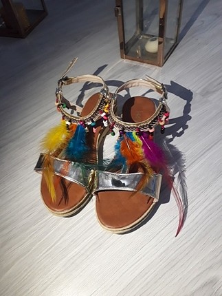 Diğer Püsküllü yazlık sandalet
