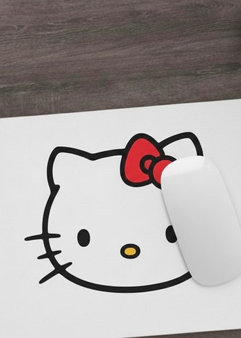 Aesthetic Mouse Pad | Hello Kitty Tasarım | Kişiye Özel | 19x24 - Görsel 2