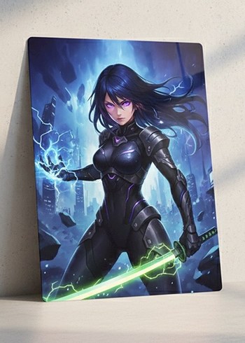 Kişiye Özel Metal Fotoğraf Baskı 20x30 cm - Görsel 2