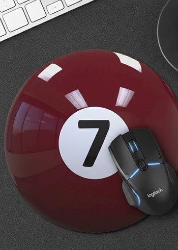 Bilardo topu Tasarımlı Mouse Pad - Görsel 2
