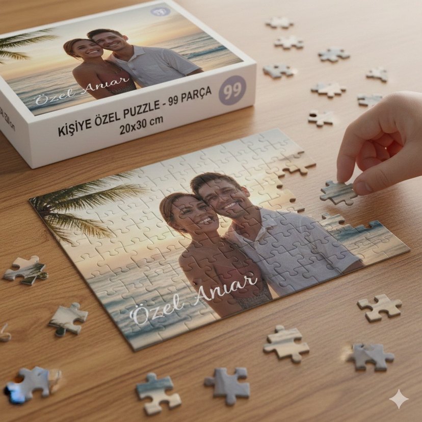 Kişiye Özel Fotoğraf Puzzle - Görsel 2