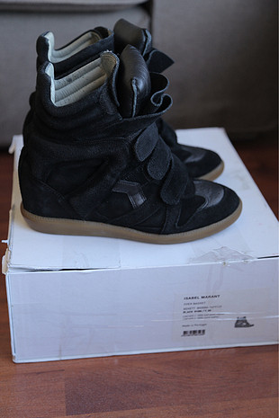 38 Beden siyah Renk Isabel Marant Bekett Sneakers