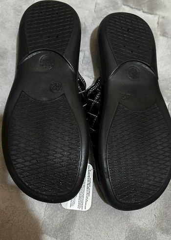 Erkek Siyah Kareli   Ev Terliği - Görsel 2