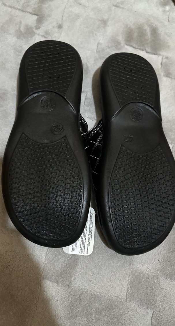 Erkek Siyah Kareli   Ev Terliği - Görsel 2