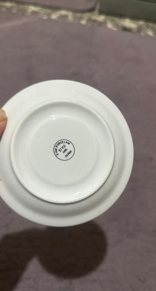 Pastel Çiçek Desenli Fincan Takımı 6 adet fincan ve tabak - Görsel 4