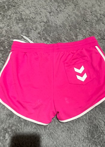 Pembe Hummel Kadın Mini Şort - Görsel 2