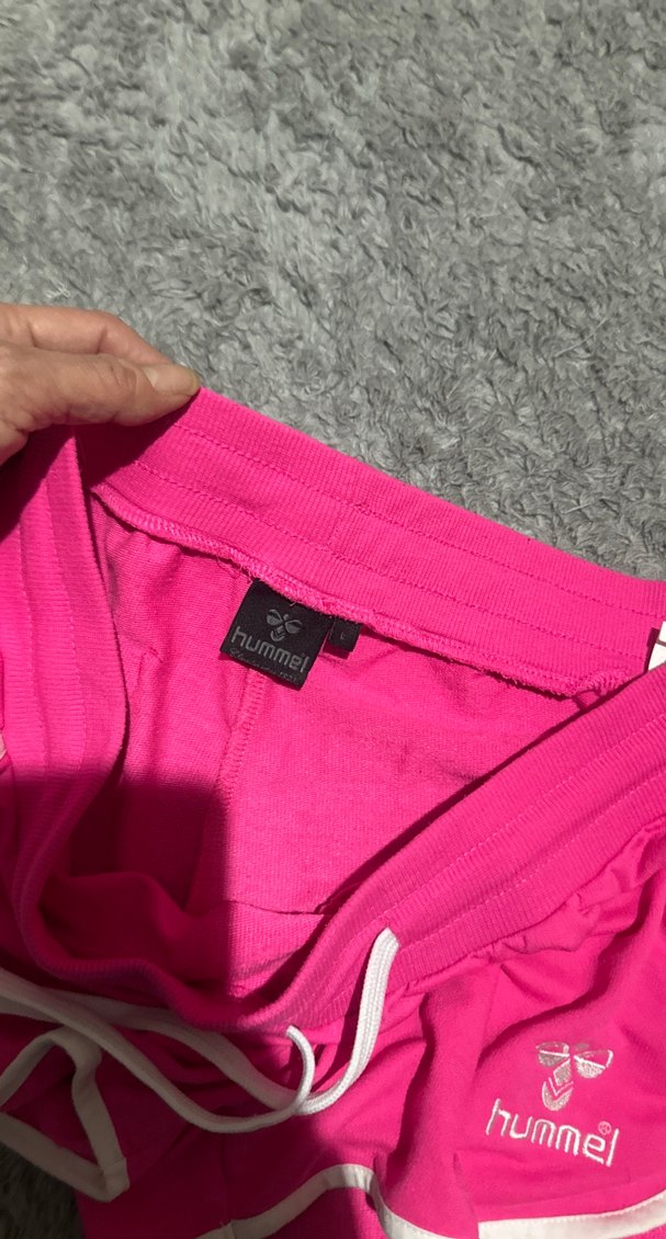 Pembe Hummel Kadın Mini Şort - Görsel 3