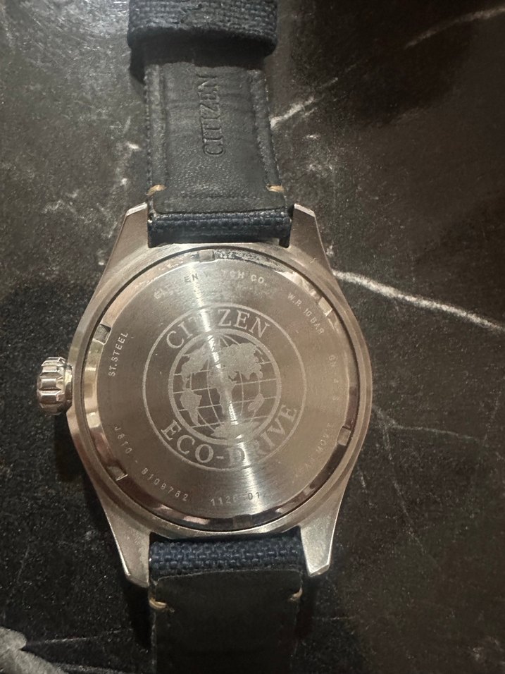 Citizen Erkek Mavi Klasik saat - Görsel 3