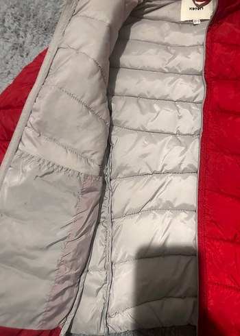 Kırmızı Kadın  Mont - Görsel 2