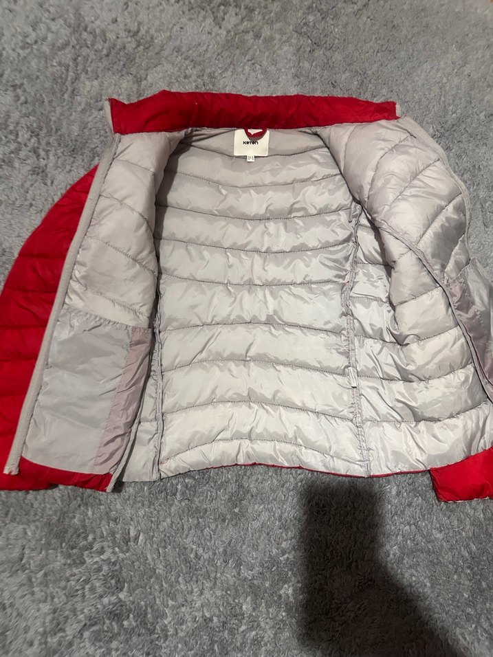 Kırmızı Kadın  Mont - Görsel 3