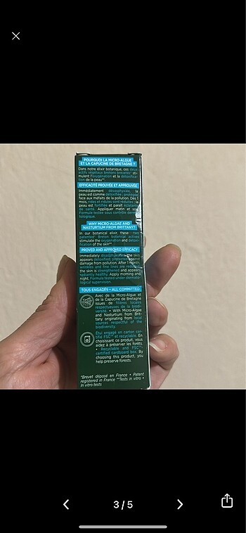 Yvesh rocher cilt serumu - Görsel 5