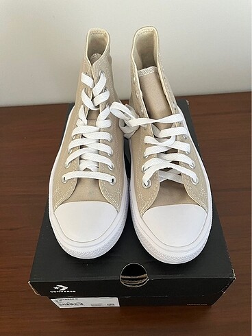 36 Beden camel Renk Converse high top sneakers