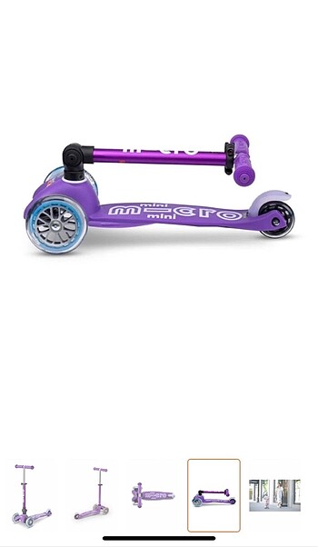 Beden mor Renk Mini micro deluxe purple scooter