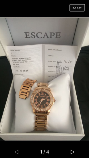 Escape Escape Orj.Bayan Kol Saati