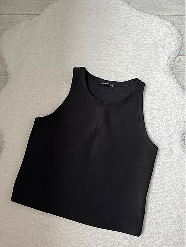Scuba kumaş crop