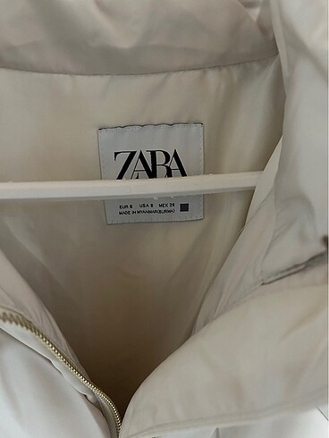 s Beden beyaz Renk Zara mont