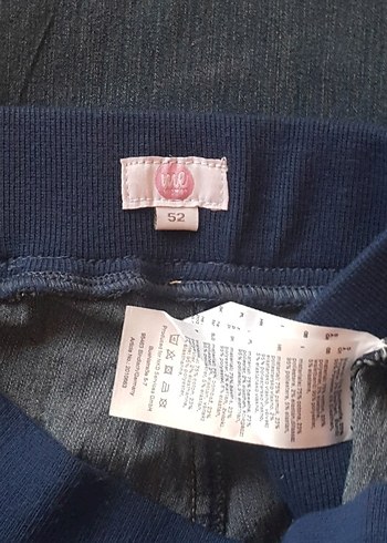 52 Beden lacivert Renk Kadın Lacivert Kemerli Regular Fit Midi Kot Pantolon