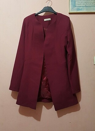 #bordo renk blazer ceket
