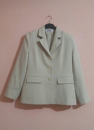 38 Beden #bej rengi blazer ceket