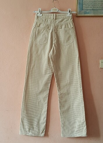 xs Beden ten rengi Renk #zara kadife pantolon