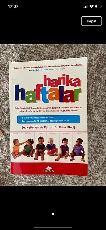 Harika haftalar kitabı
