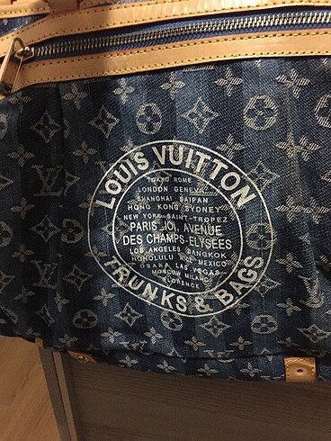 Louis vuitton denim limited model çanta 2 çanta - Görsel 5