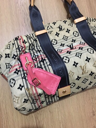 Louis vuitton denim limited model çanta 2 çanta - Görsel 8