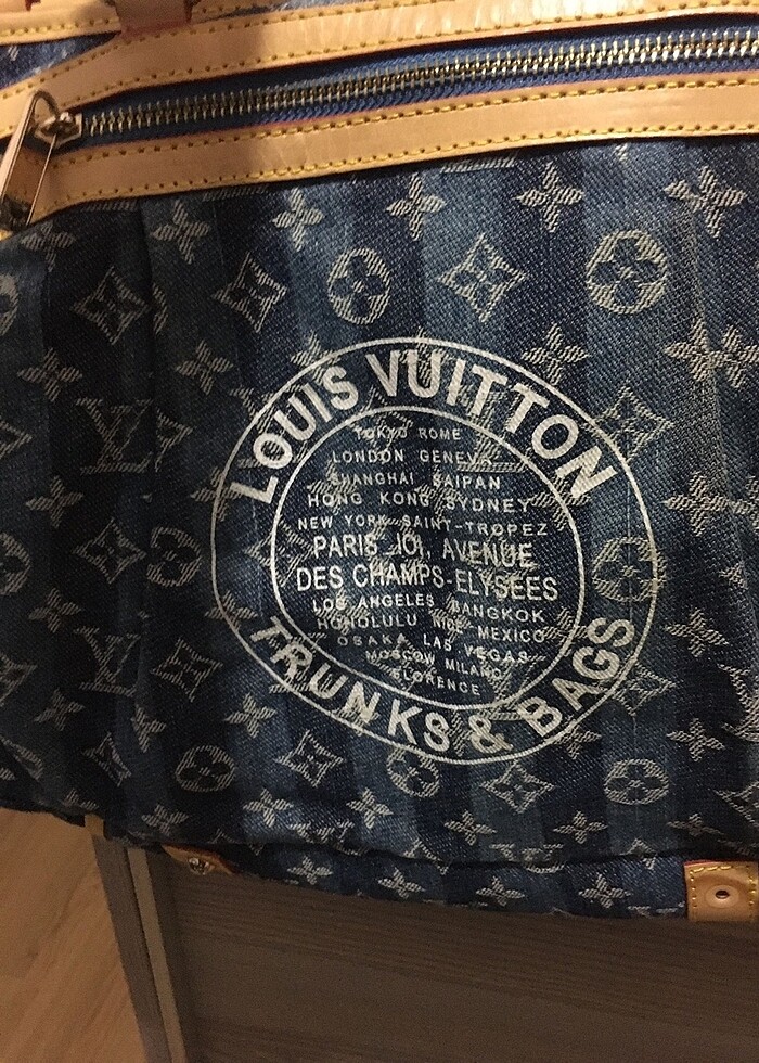 Louis vuitton denim limited model çanta 2 çanta - Görsel 5