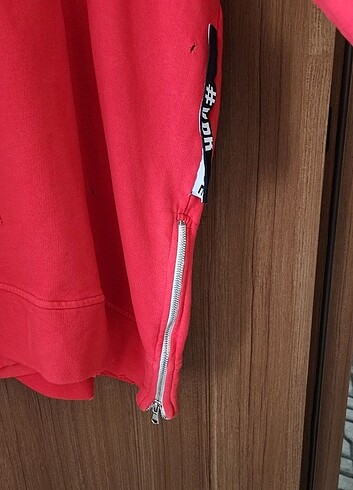 s Beden kırmızı Renk VDR MARKA sweatshirt