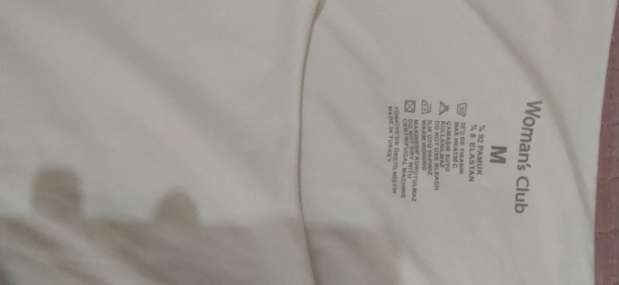 Beyaz Uzun Kollu Tek Renk Bluz - Görsel 3