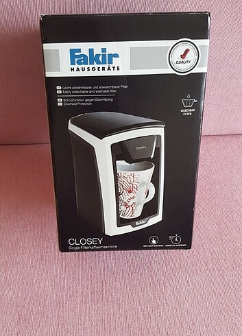 Fakir filtre kahve makinası 