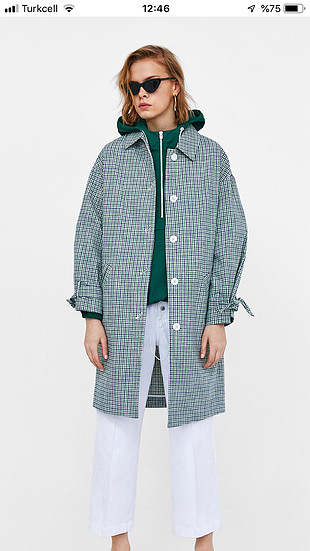 Baharlık trenchcoat