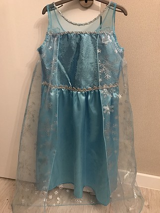 Diğer Elsa kostüm 6yaş