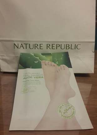 Kore Nature Republic Aloe Vera Özlü Ayak Maskesi Diğer Cilt Bakımı %33  İndirimli - Gardrops