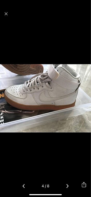 37 Beden beyaz Renk Nike airforce