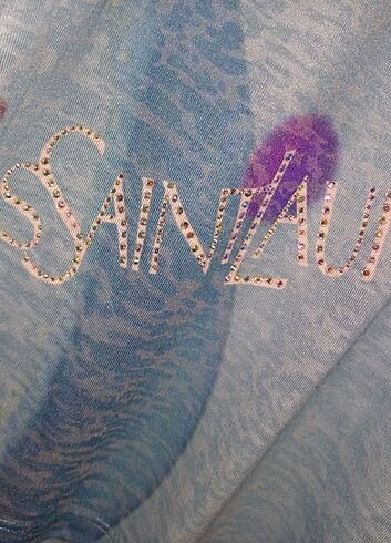 Parlak detaylı tişört  - Görsel 2