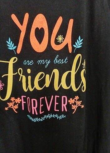 Lcw fosforlu renkler tişört  - Görsel 3