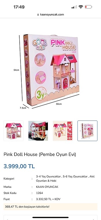 Barbie Ahşap barbie evi