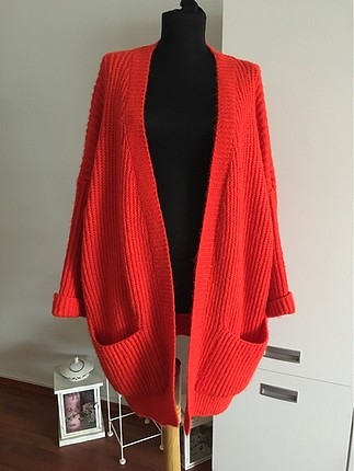 Oversize kalın hırka