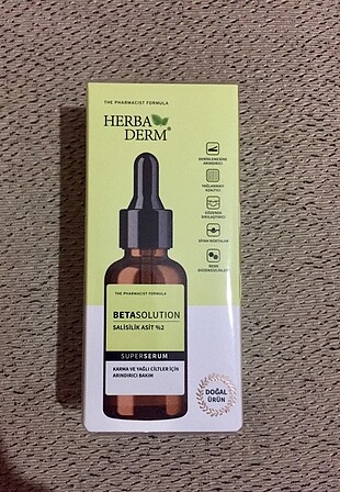 Herbaderm Beta Solution %2 Salisilik Asit serum